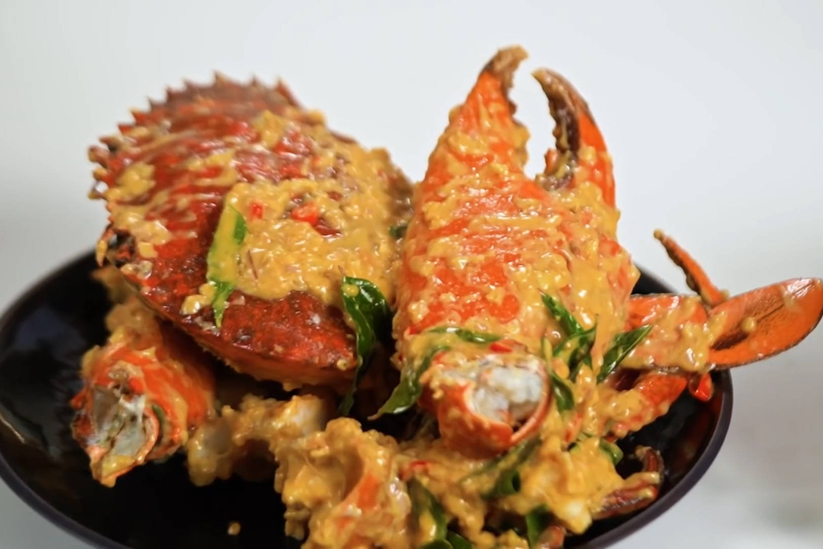 挑战全网最好吃蛋黄蟹做法鲜香肥美好吃到舔盘子秘方全给你