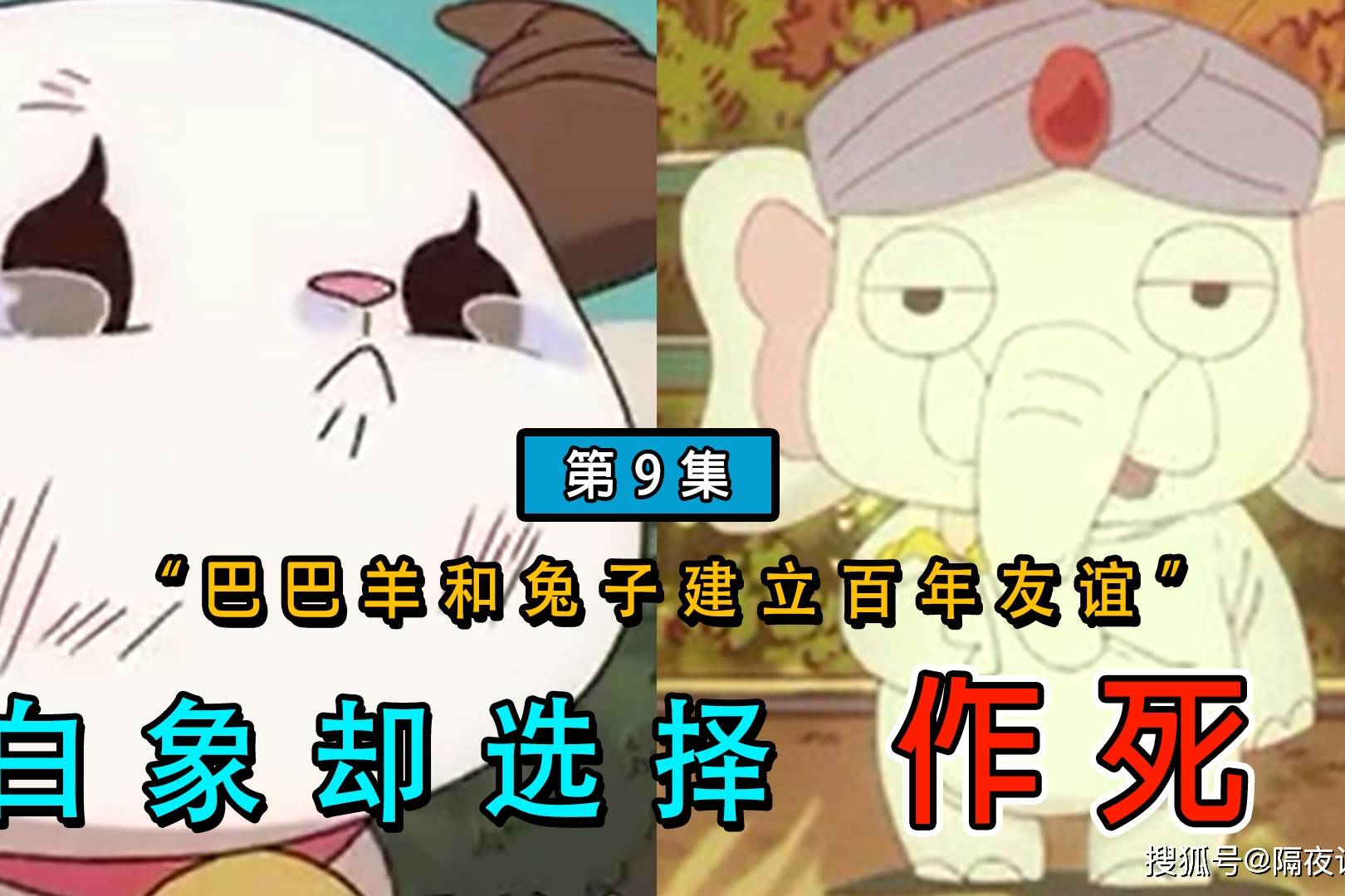 《那兔》第9集:白象多次挑衅种花家,巴巴羊和兔子建立百年友谊