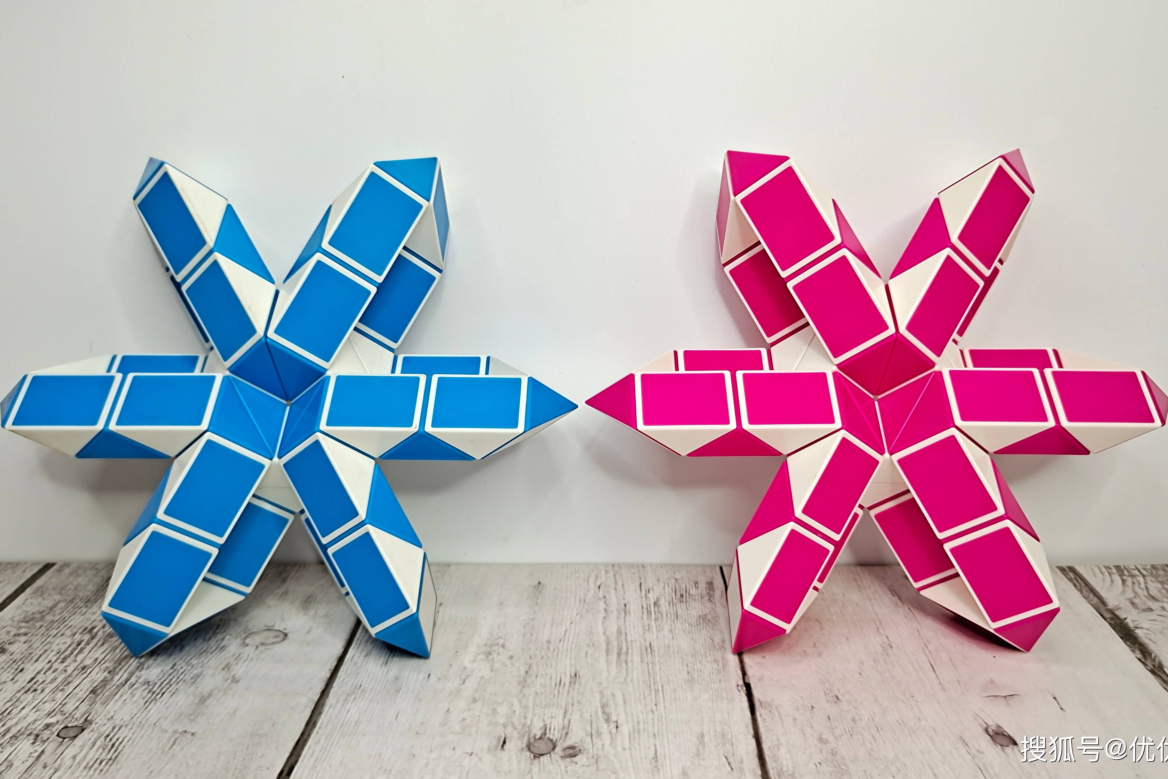 60段魔尺教程变海星看起来复杂其实很简单慢动作教会你