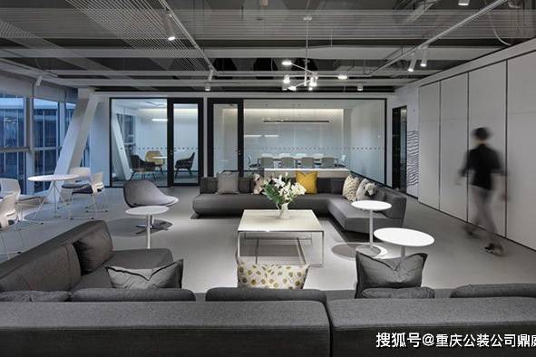 重庆办公室装修设计,办公室空间装饰设计公司鼎庭装饰,办公楼装修布置分类_单间_单元_人员