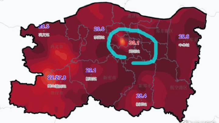 郑州是中国首个30℃+省会城市吗？