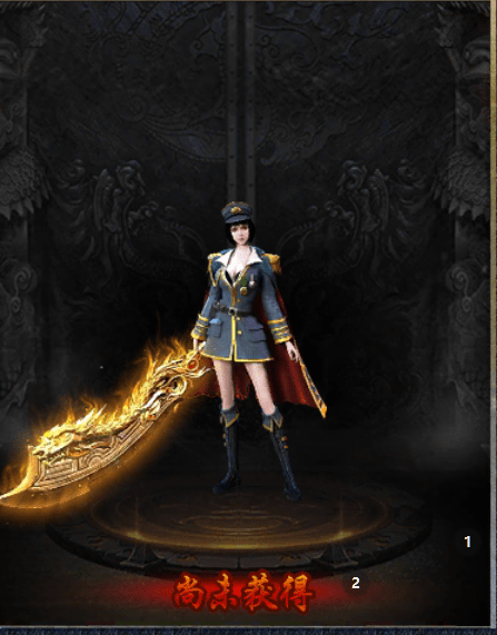 冰雪传奇绿色专服义战龙城4月19日公测开服让我们来一场时装秀吧