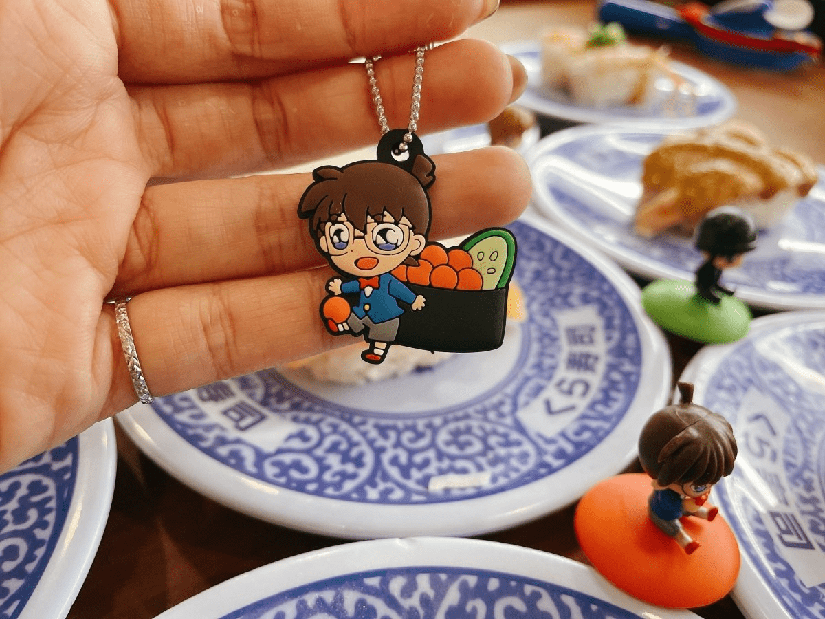 柯南迷看过来藏寿司推名侦探柯南绯色的子弹13款限量扭蛋