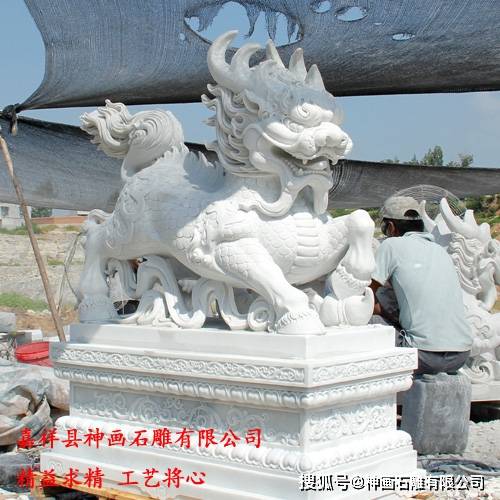 摆放石麒麟的寓意 讲究与作用 装饰物