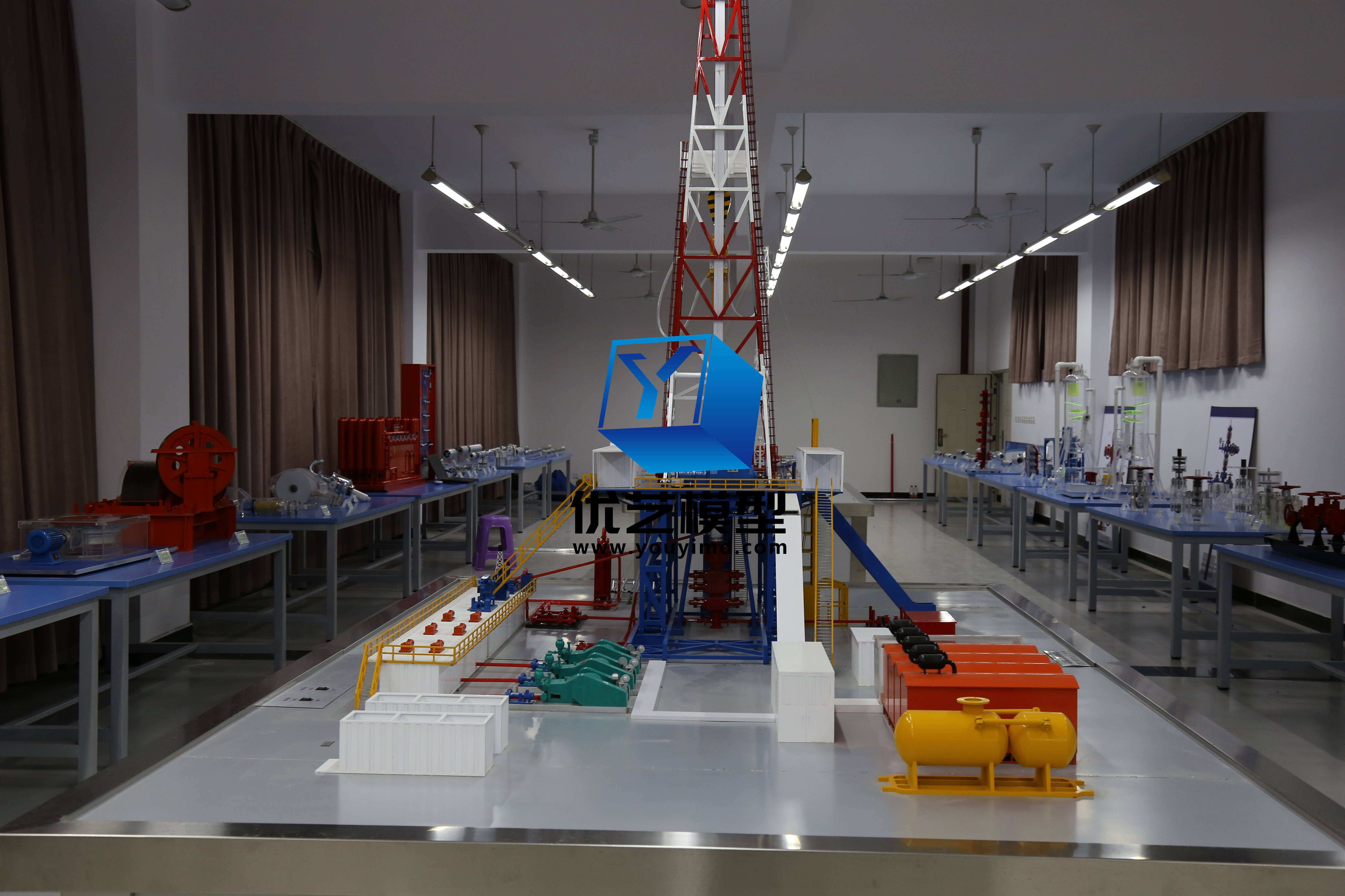 采油采气钻机仿真模型石油钻机仿真模型