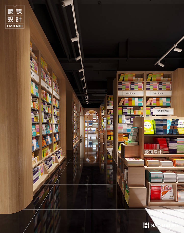20平米书店装修效果图图片