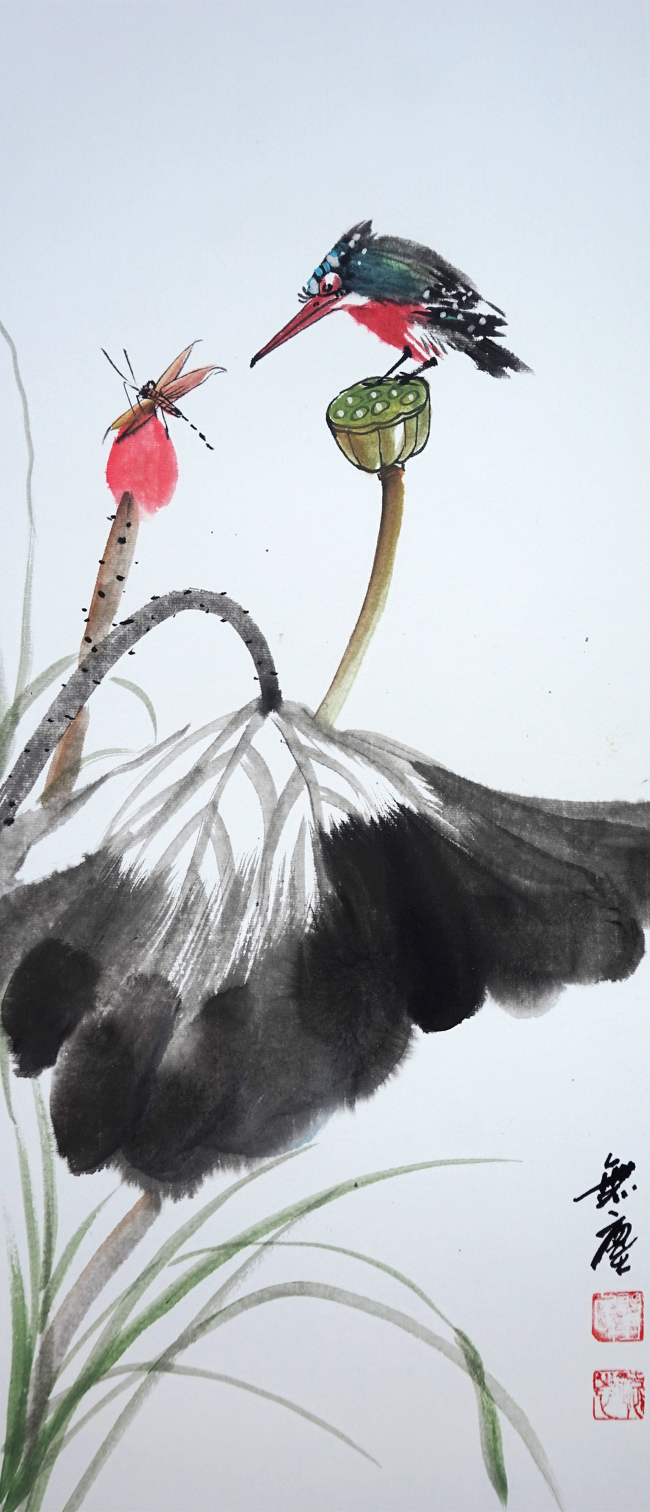 当代书画家翟远志作品欣赏