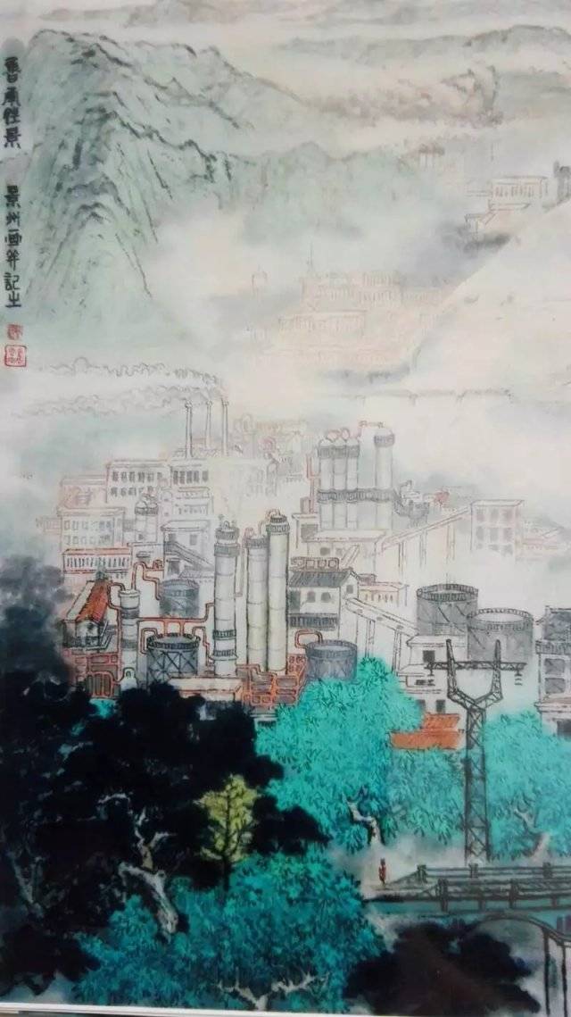 书画家推荐丨山水画家黄景洲