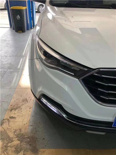 长春车灯奔腾x40升级dysleds双光透镜案例