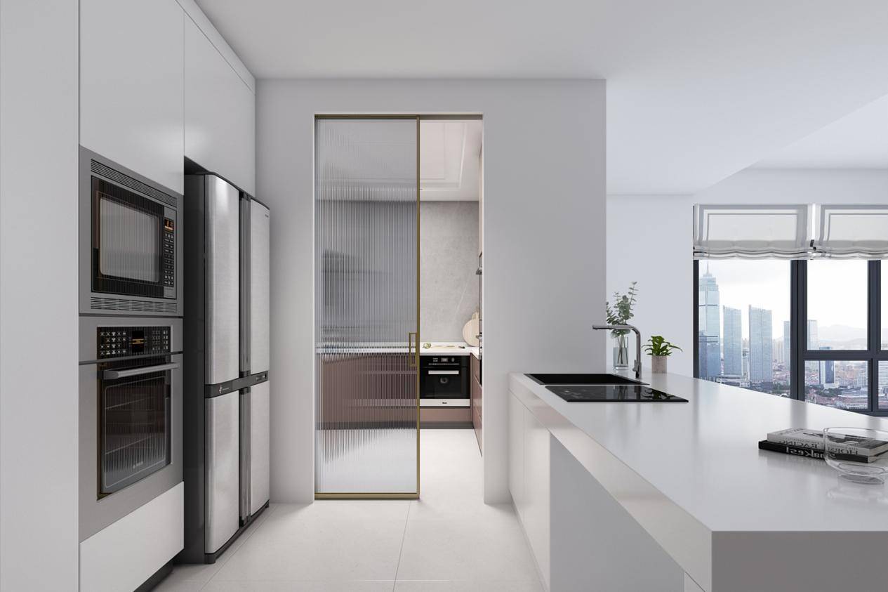 厨房推拉门极简于外求精于内