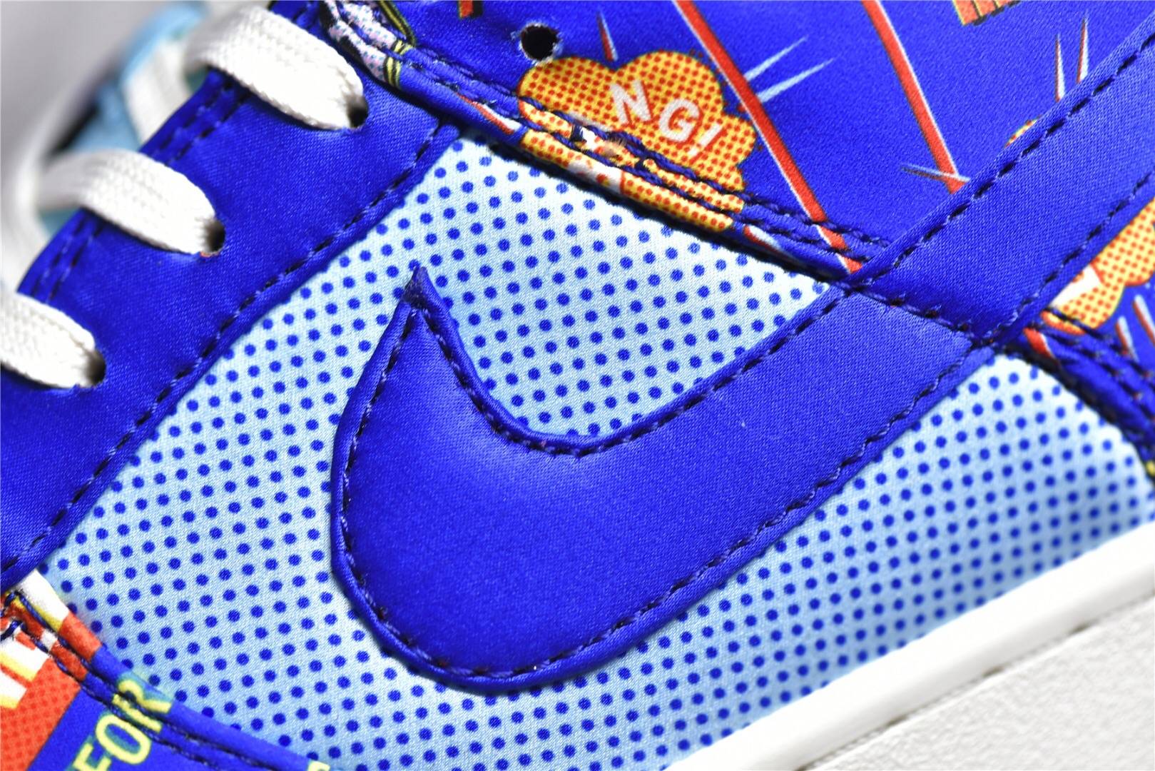 耐克蓝红鞭炮nikedunklowfirecracker新年限定双层刮刮乐板鞋