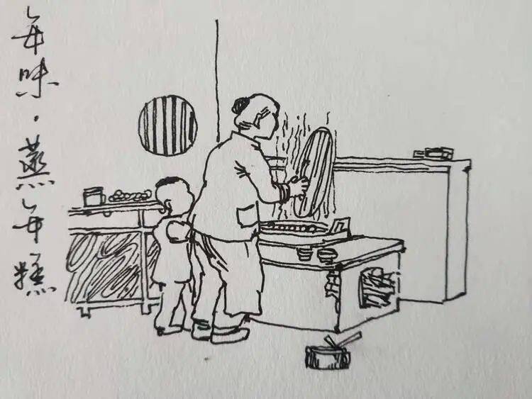 个平时不用的土灶,只有过年过油,蒸馍时才用,这样的土灶就需要烧柴火