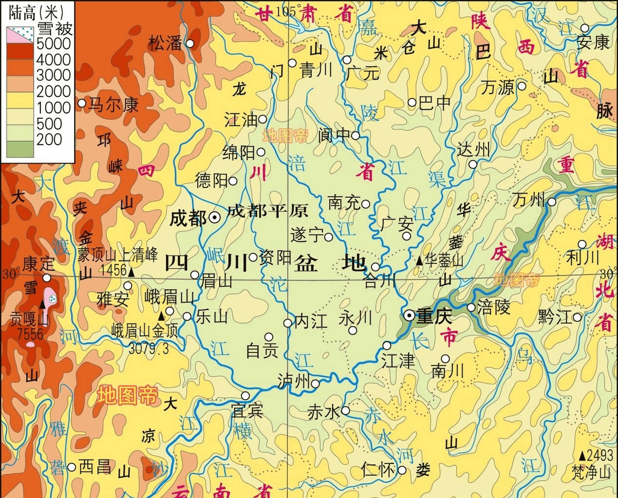 四川为何叫四川,而不叫三川或者五川呢?