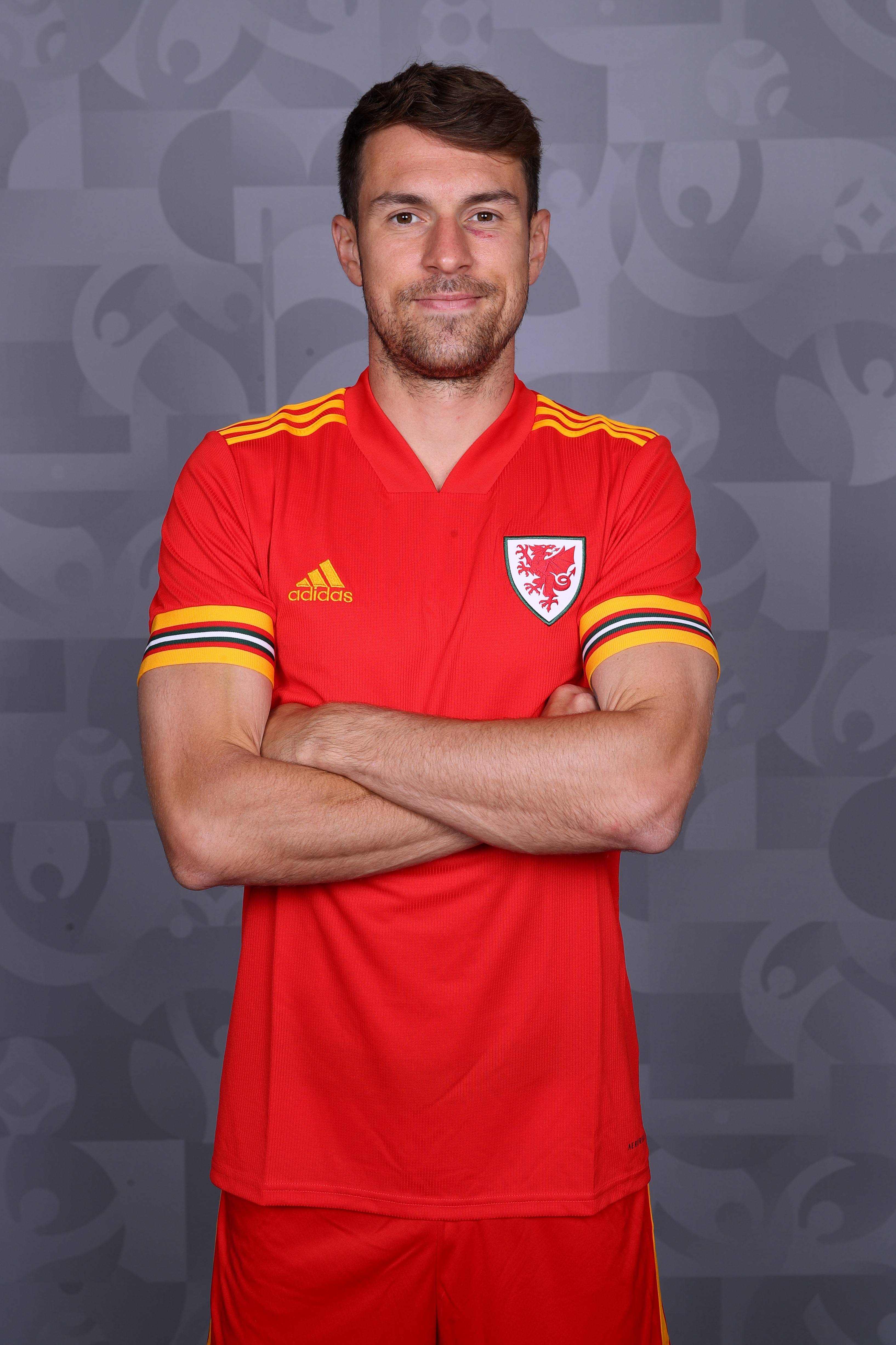 高清图:威尔士官方写真发布 贝尔拉姆塞信心满满