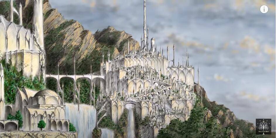 原创第一纪元中土世界的伟大精灵城市二