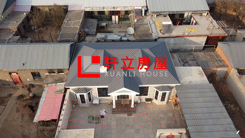 农村一层轻钢结构自建房项目尊龙凯时- 尊龙凯时官方网站- APP下载完工照片