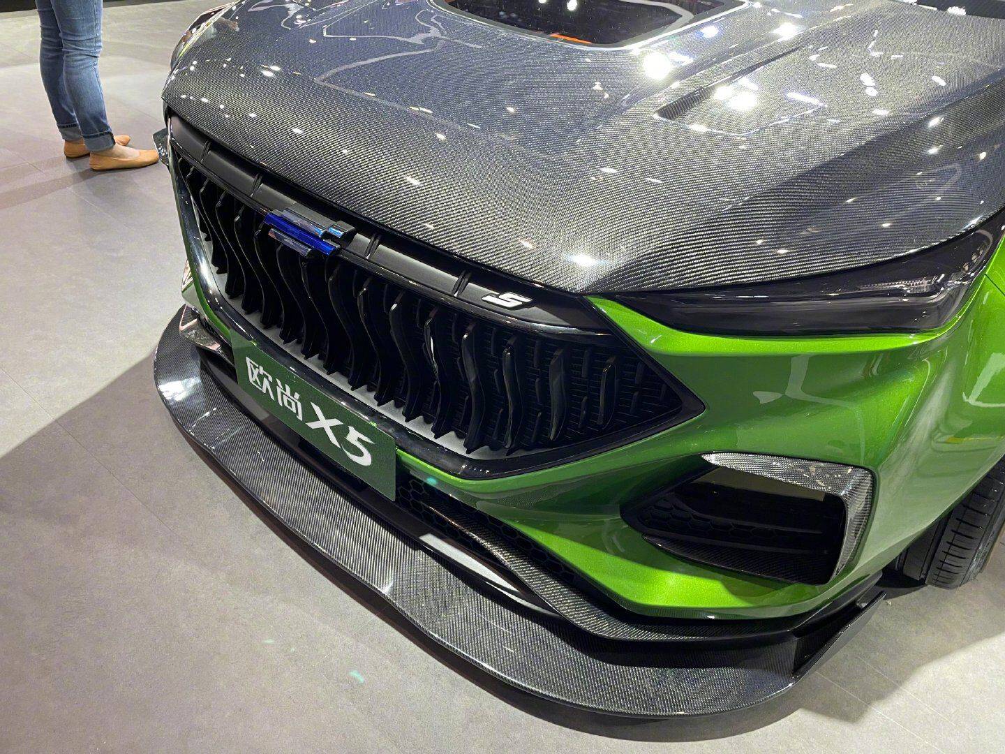 2021重庆车展#长安欧尚x5改装车亮相