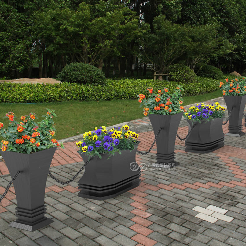 森格物芳华系列商业街pvc花箱