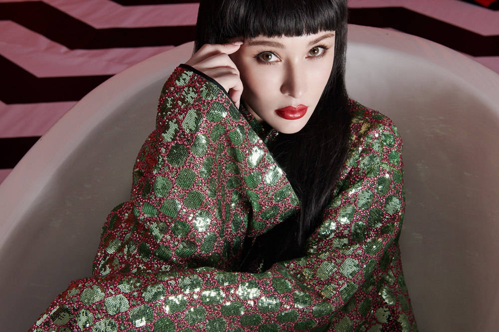 温岚埃及艳后大片曝光性感霸气尽显独特魅力