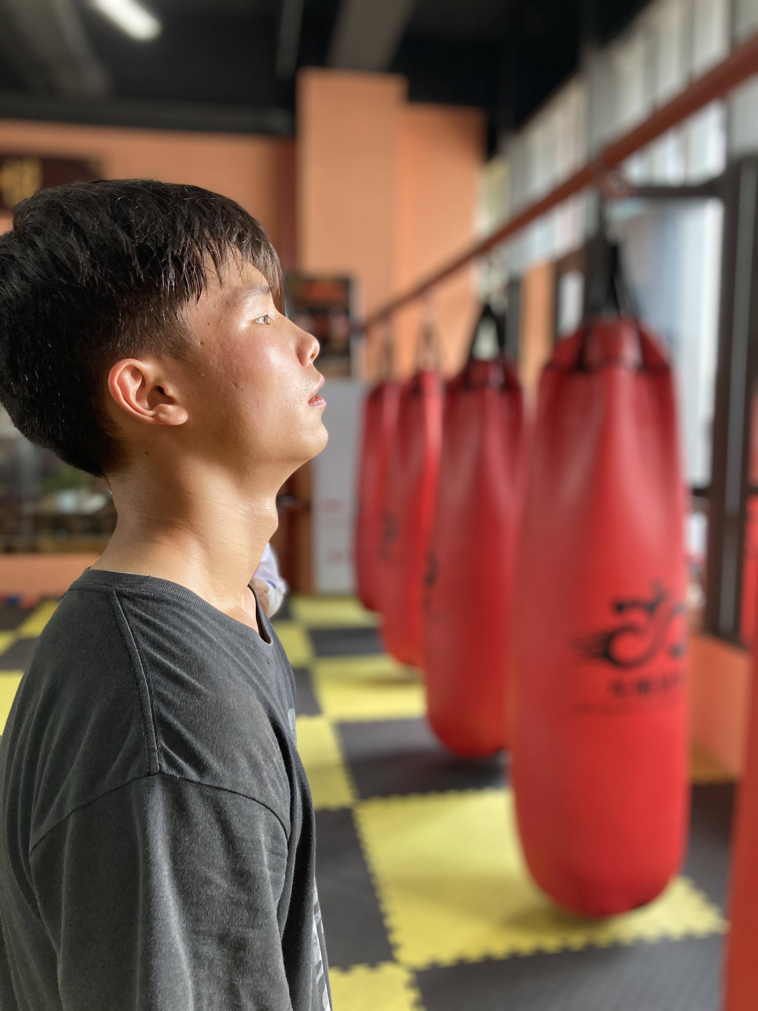 在龙腾武悦练习自由搏击散打让生活充满激情