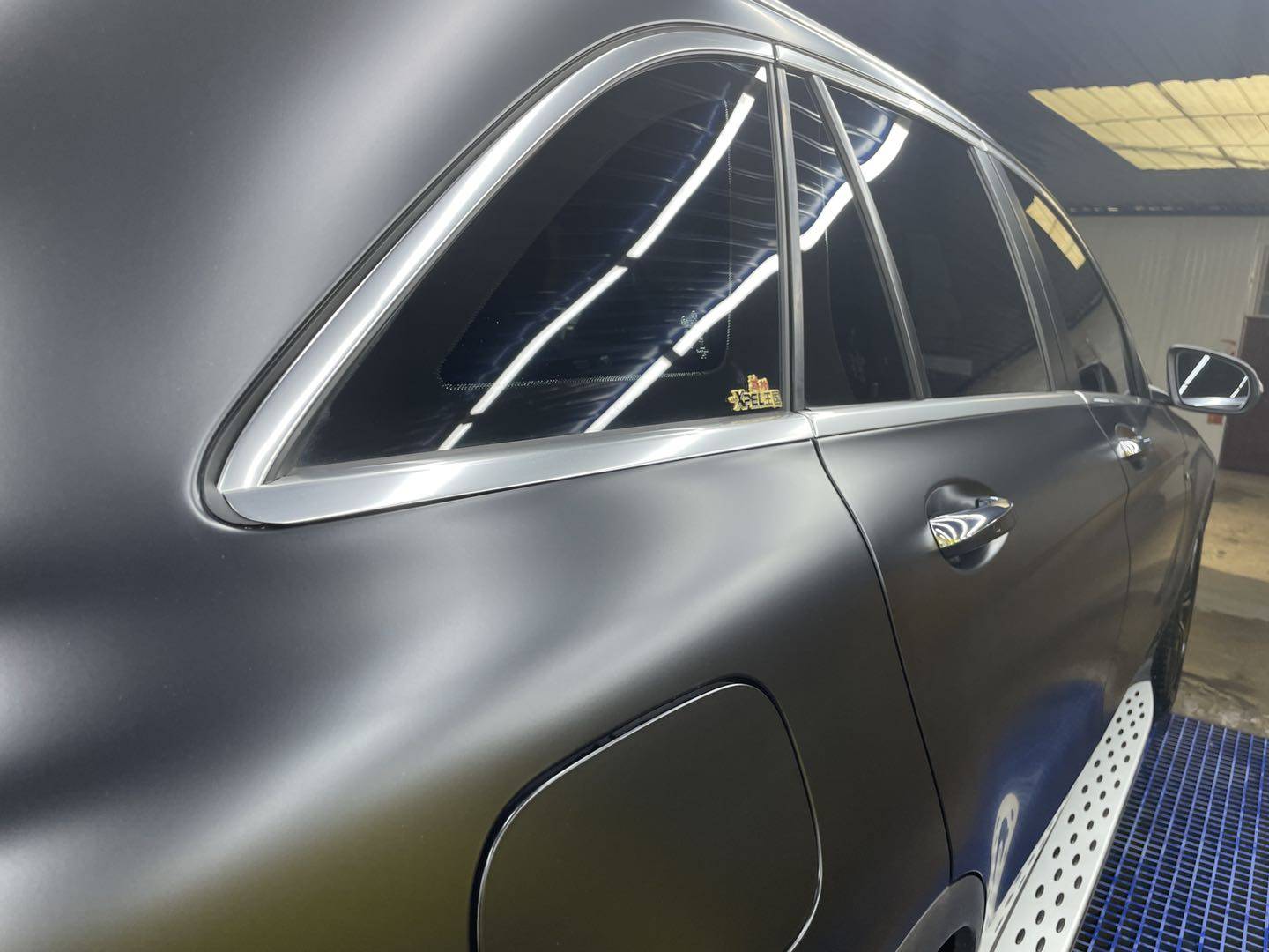 xpel隐形车衣榆林神木市奔驰glc亚光300改装_搜狐汽车_搜狐网