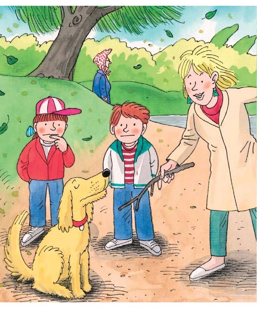 牛津树绘本阅读|牛津阅读树1-10无字书讲解fetch捡回来_floppy