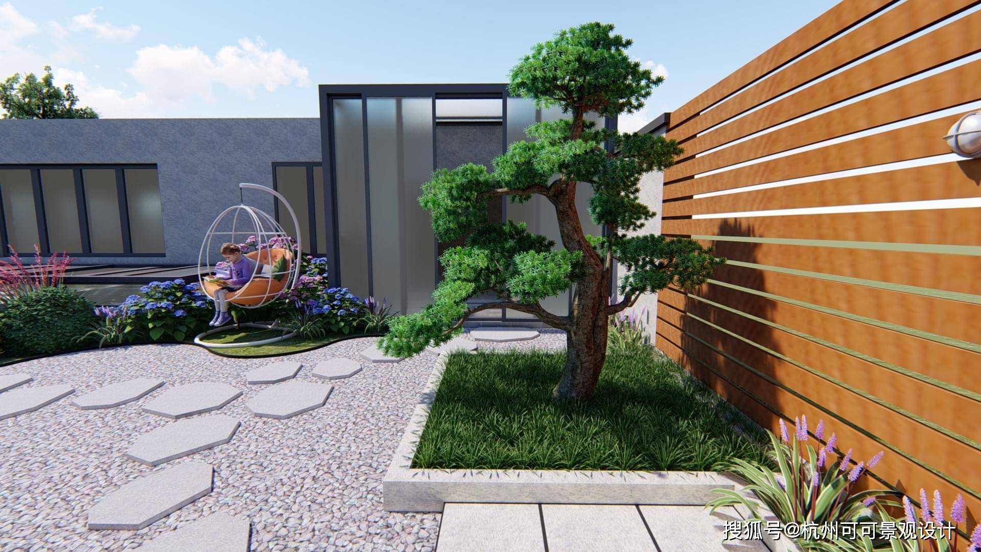 别墅花园设计:如何打造具有现代感的花园,这样做,尽享惬意时光!