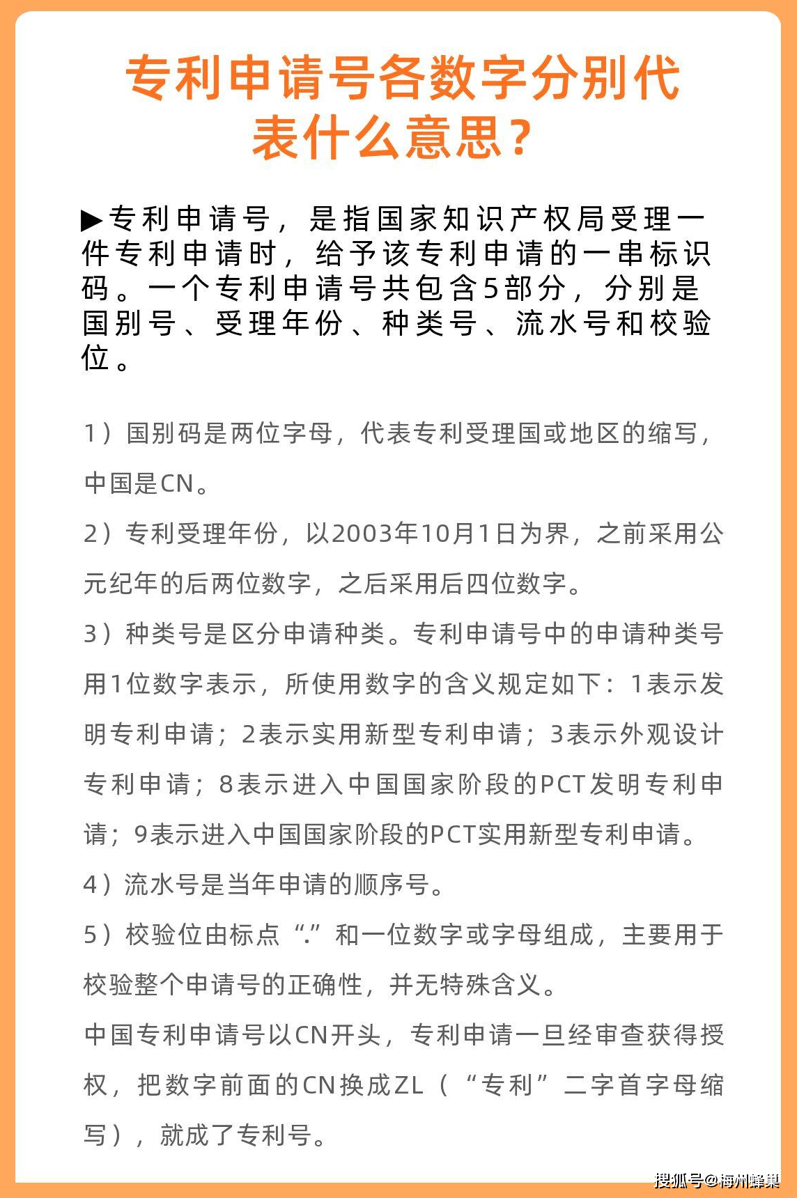 专利申请号各数字分别代表什么意思 字母