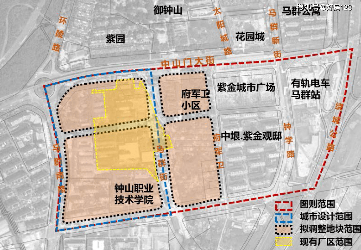 马群新街南延规划图图片