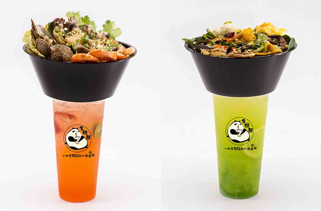 贪杯熊火锅杯精巧设计鲜嫩多汁一口下去回味无穷