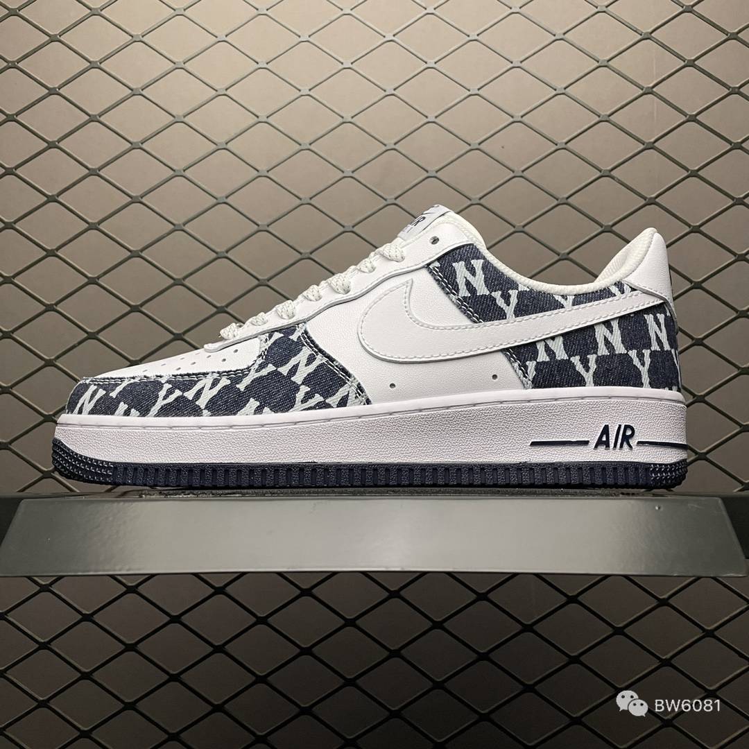 美国|NY榄球洋基队 x Nike Air Force 1 07 LV8"NY"空军一号牛仔NY印花 315122-441