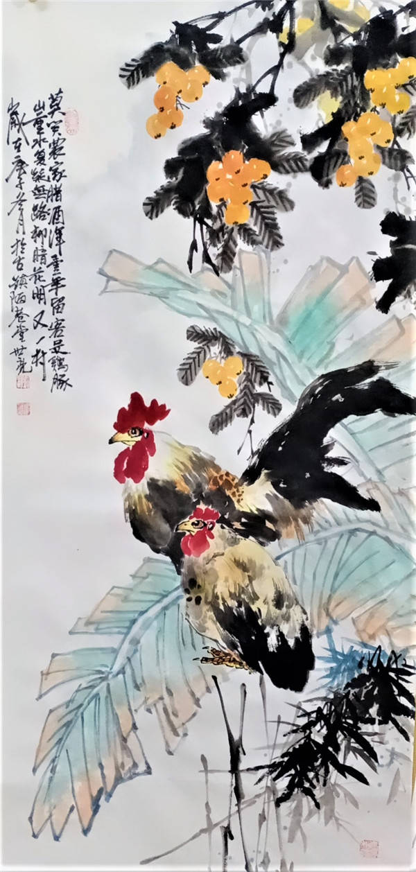 齐鲁书画名家颜世亮书画作品欣赏