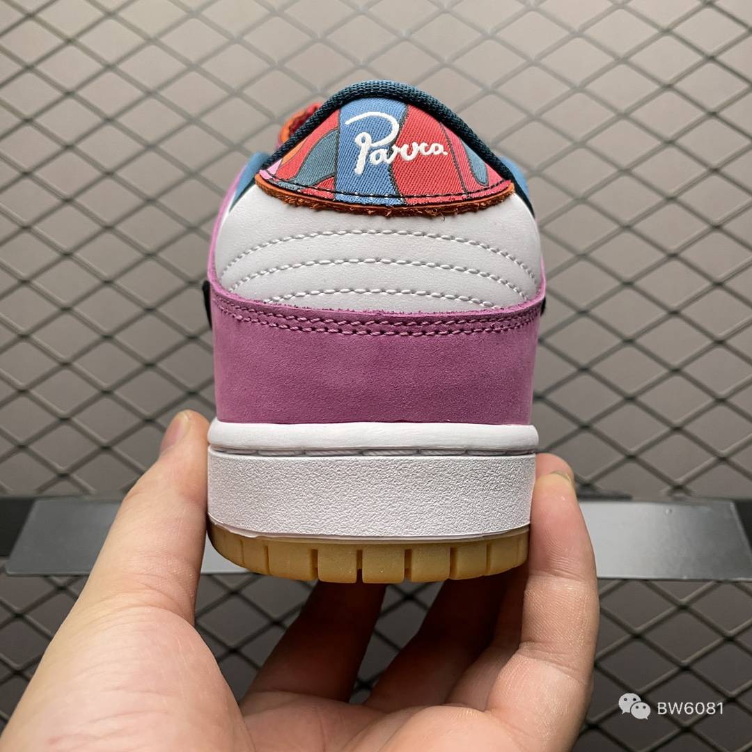 Low&quot|Parra x Nike SB Dunk Low＂Multi-Color 2021＂低帮运动滑板板鞋 DH7695-100?