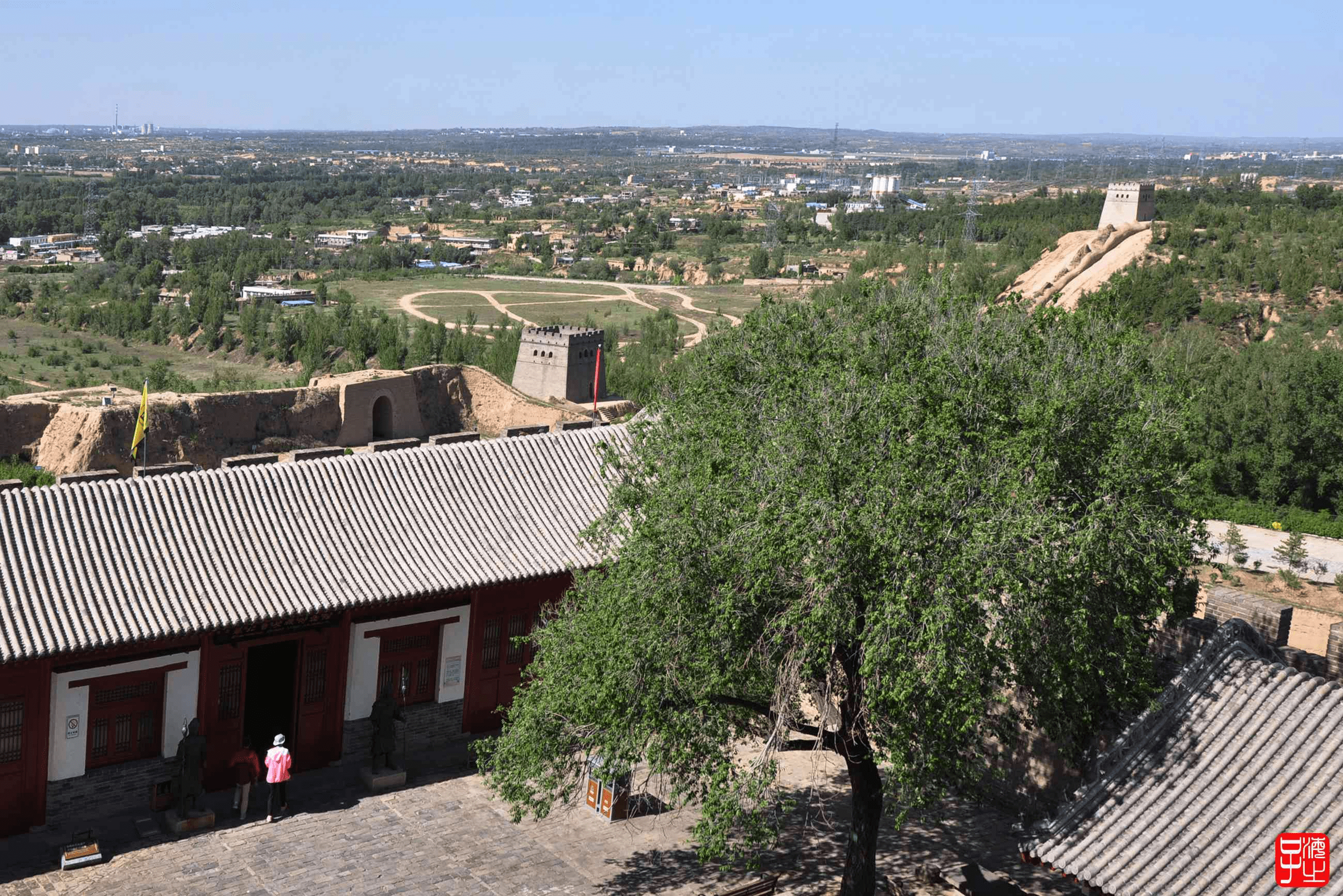 智慧乡村秦晋背景图片