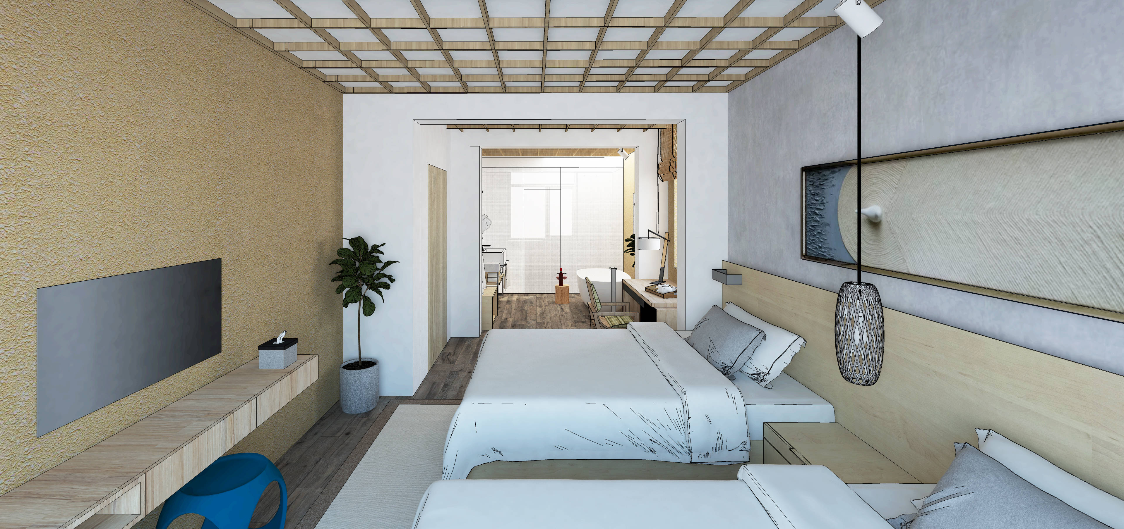 五台山禅意民宿设计