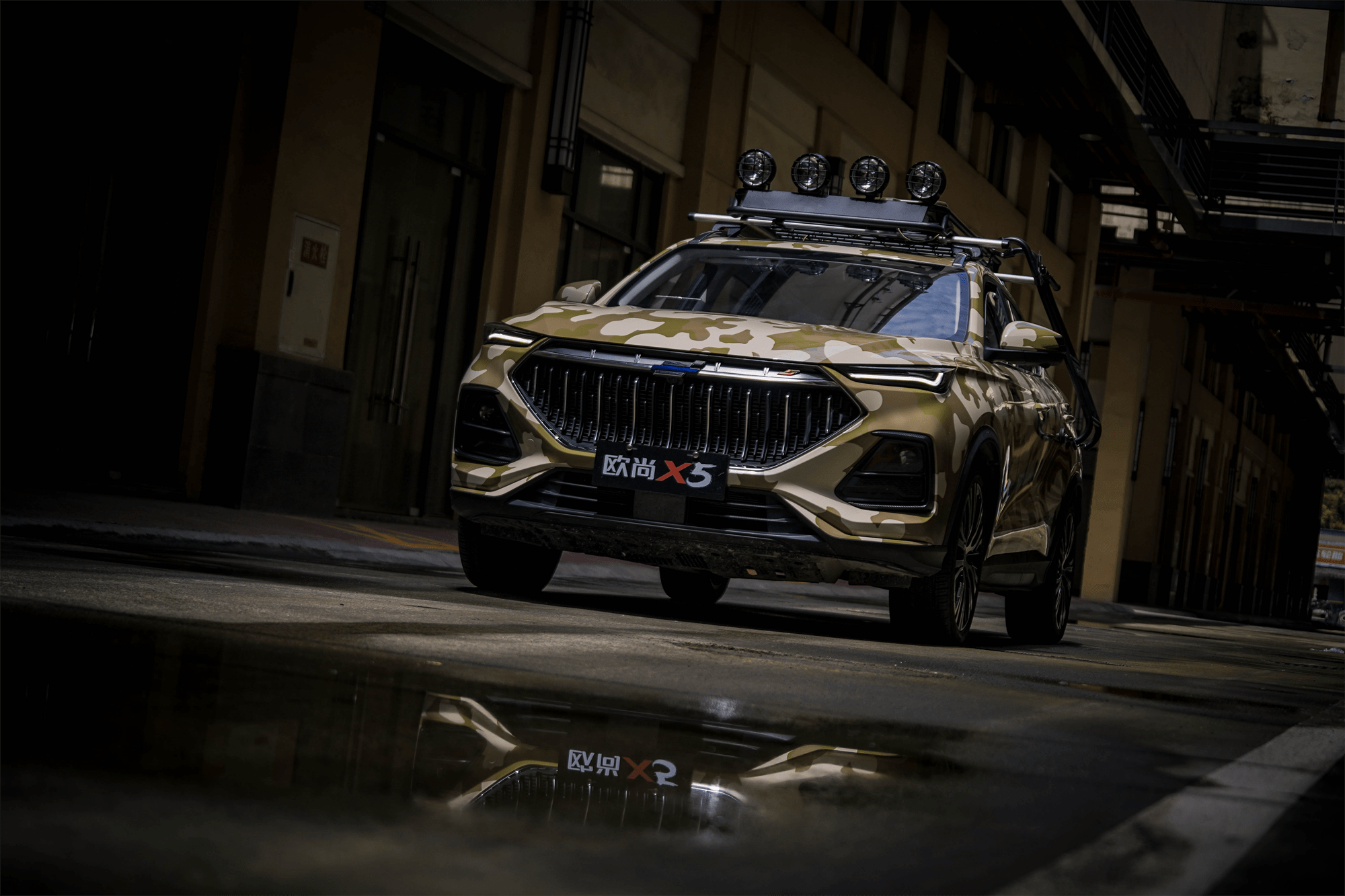 长安欧尚x5魔改系列迷彩勇士改装简单几千元可轻松搞定