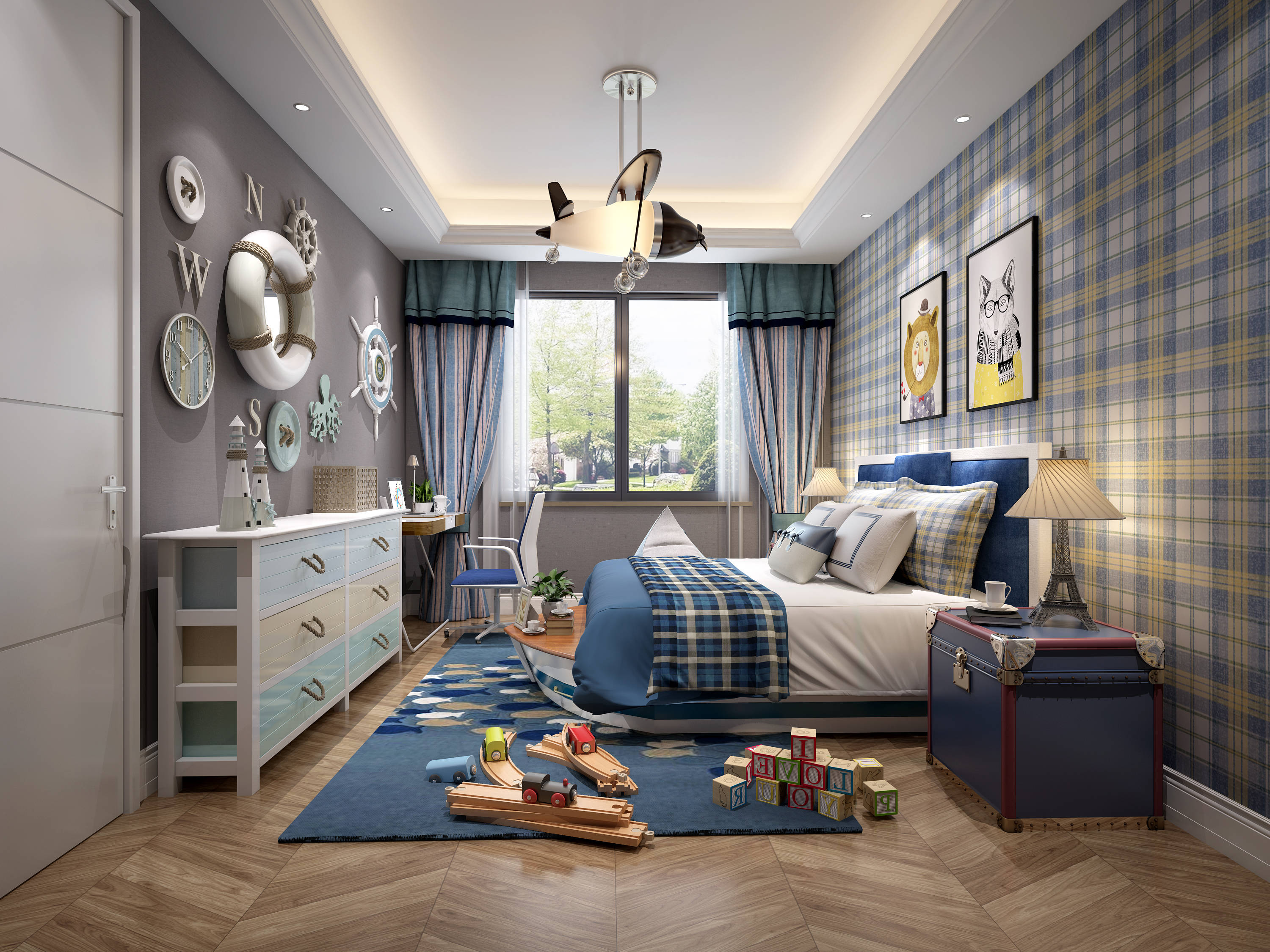 儿童房装修必了解的5个禁忌