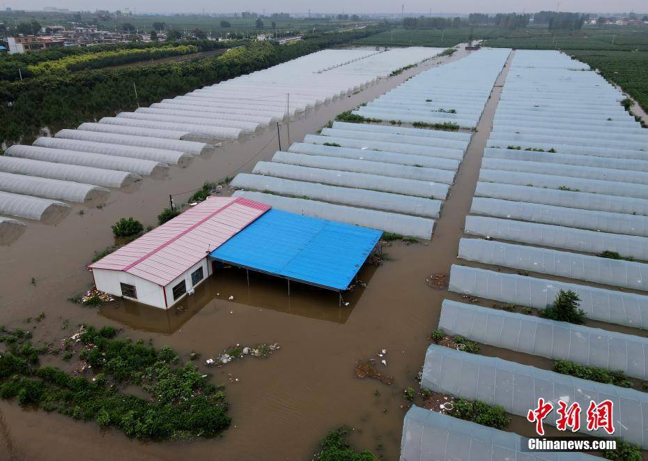 暴雨后的河南安阳