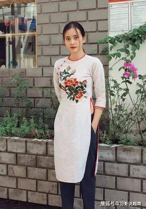 裙子|越南的旗袍美女，就是这么好看，你会忍不住看几眼？