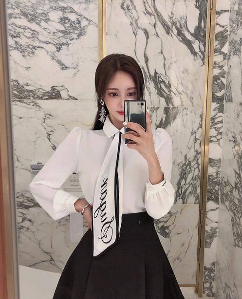 文章|韩模孙允珠日常时尚潮流服装拍摄自拍照集合