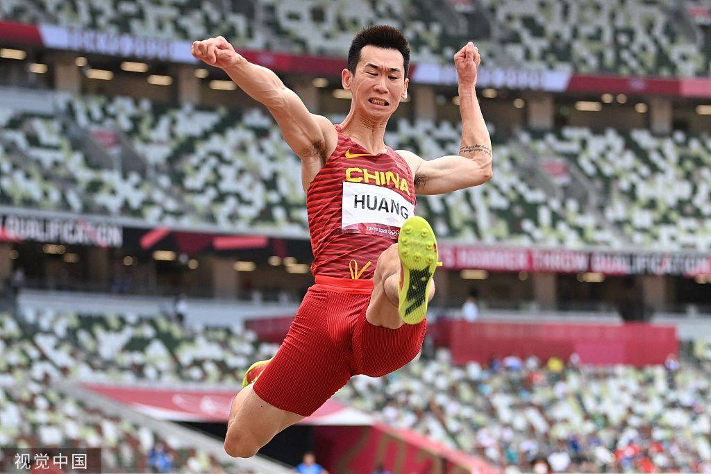 1/ 12 北京时间8月2日,2020东京奥运会跳远决赛,中国选手黄常洲出战.