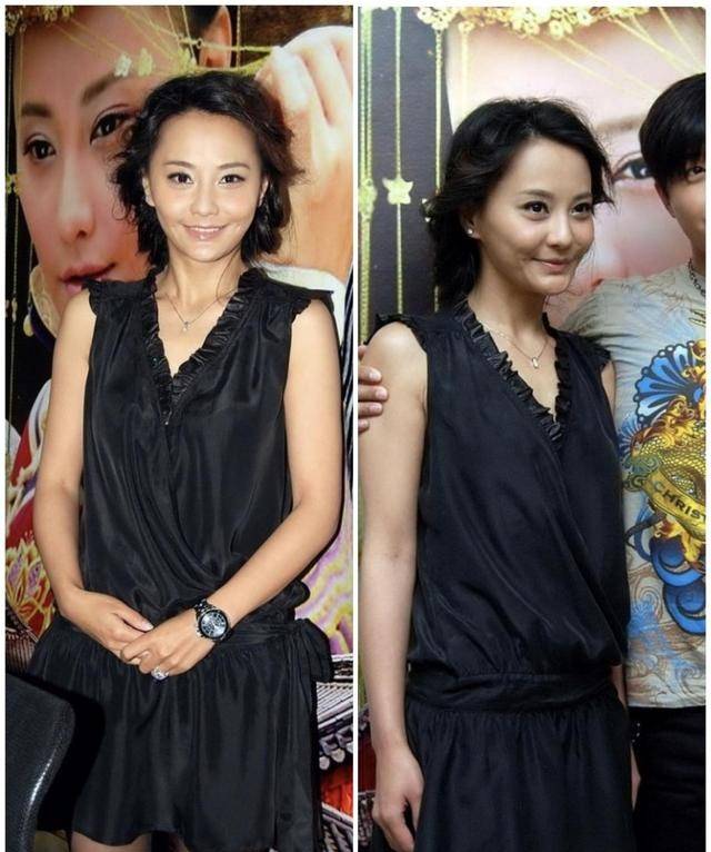 吴奇隆前妻真放得开,把睡裙穿身上参加活动,陈思诚的表情亮了