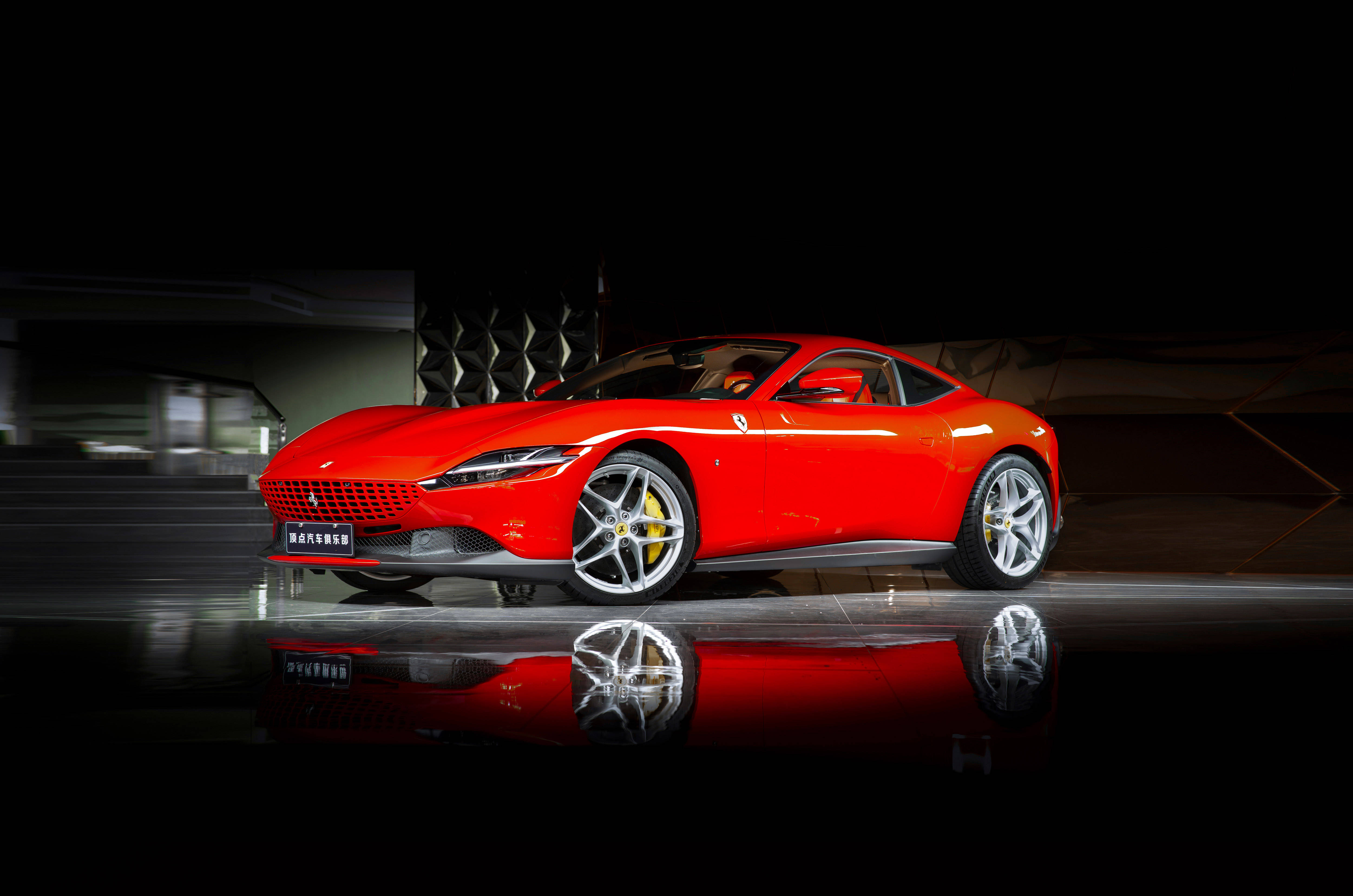 成功男人的座驾撩妹神器法拉利roma现车