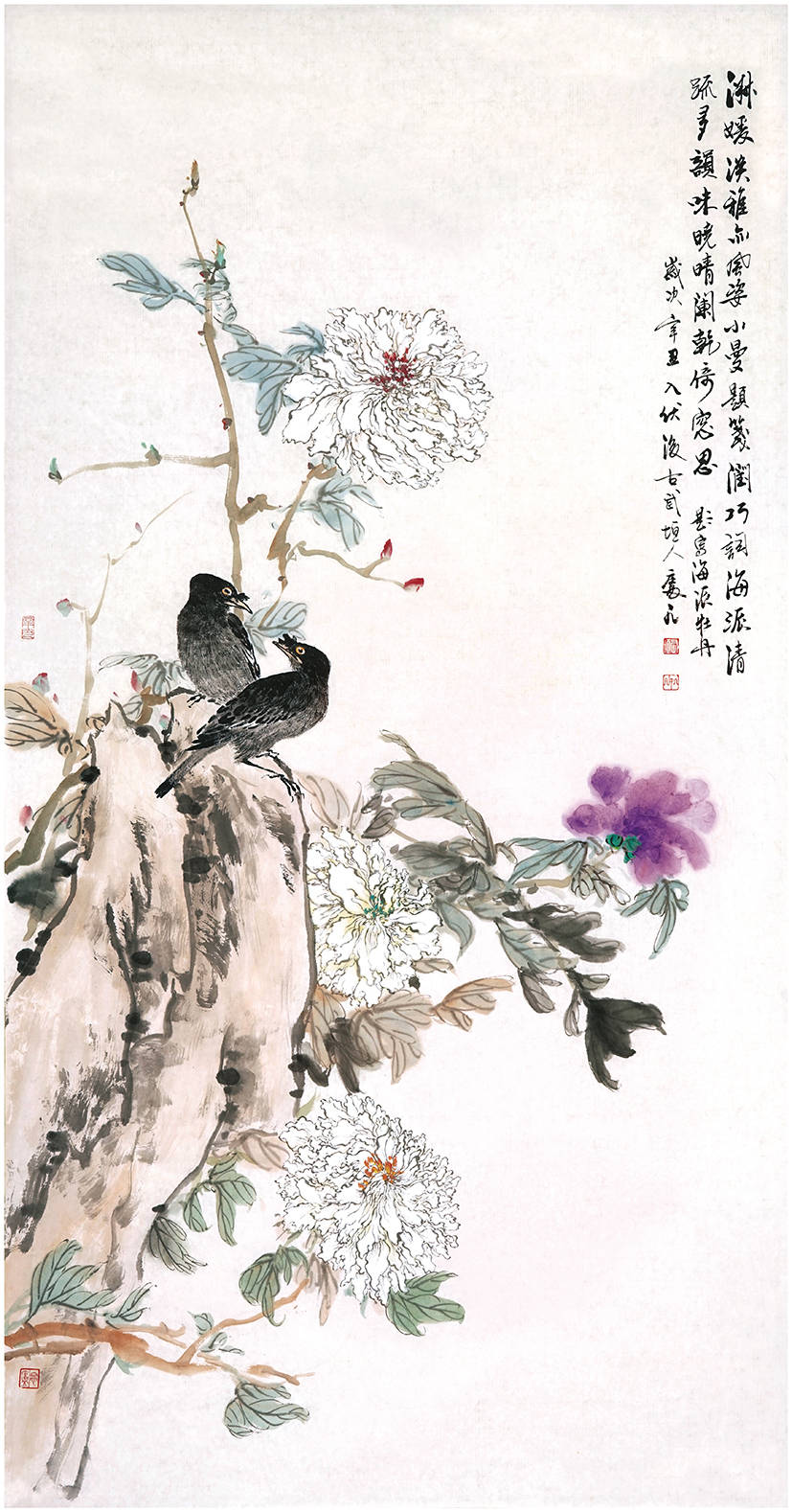 著名艺术家王立成处凡国画作品欣赏