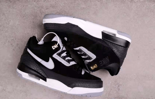 方面|?乔3手稿开箱评测 AJ3黑水泥休闲篮球鞋 Air Jordan 3 Tinker Black Cement