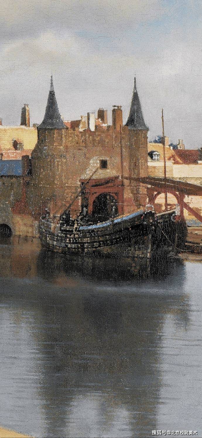 代尔夫特的风景维米尔