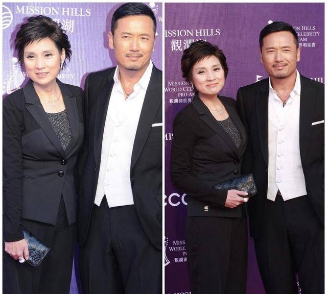 老公|幸福的女人真美，戚美珍和老公在一起笑容藏不住，一脸幸福的样子