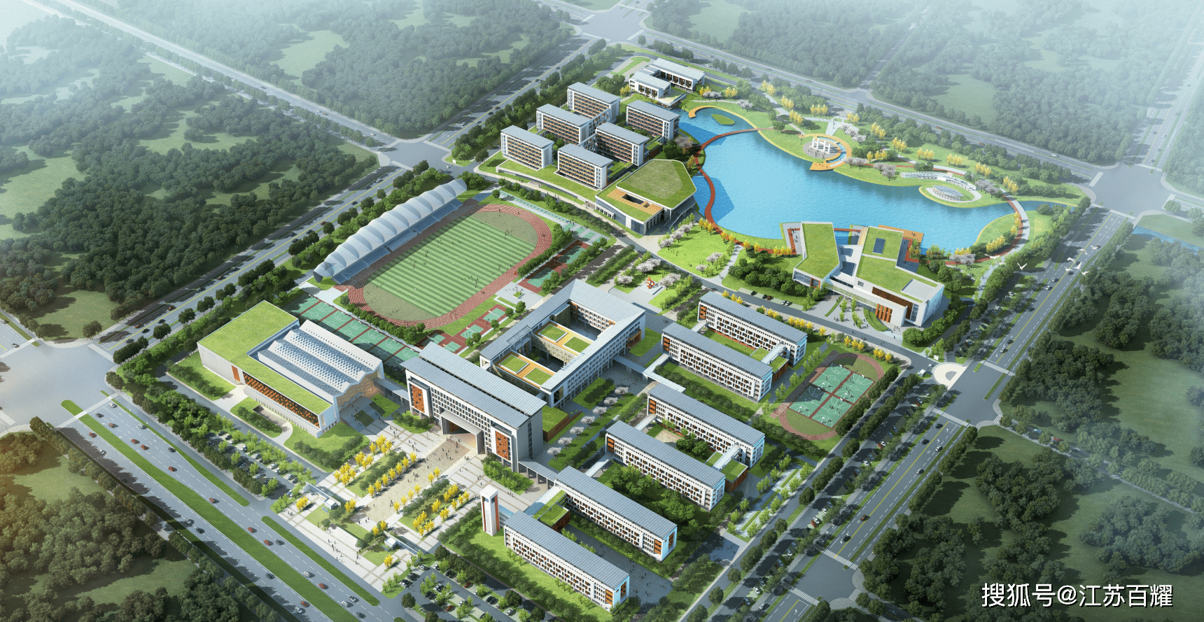 学校建筑幕墙设计图分享