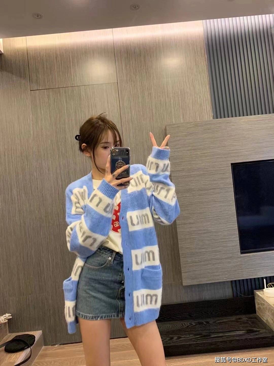 MiuMiu|MiuMiu毛衣外套上身 | 早秋温柔穿搭来自MiuMiu