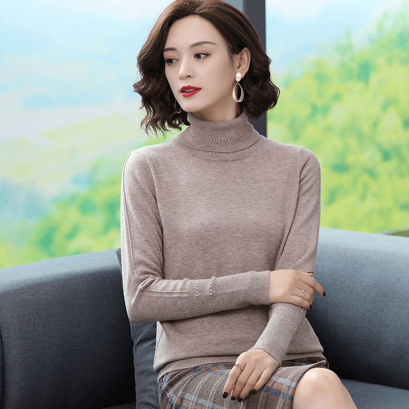 暖色|既保暖又有风度，羊毛衫这么搭配更好看